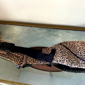 Gooseket baby/toddler sling leopard/cheetah print adjustable